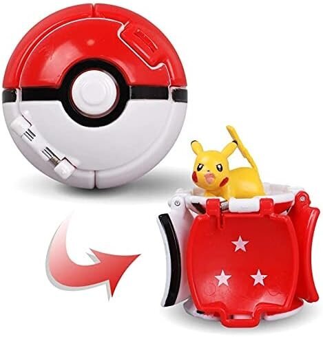 kpl Throw Poké- ja N Pop Ball -toimintanukkeja hinta ja tiedot | Pienoismallit | hobbyhall.fi