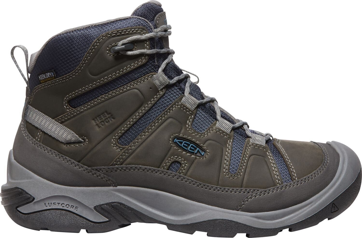 Miesten saappaat Keen CIRCADIA MID WP MEN, Steel Grey/Legion Blue hinta ja tiedot | Miesten kengät | hobbyhall.fi