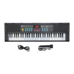 Koskettimisto Piano Instrument 61 Keys Sähköinen digitaalinen monitoiminen mikrofoni MQ6186 hinta ja tiedot | Soittimien lisätarvikkeet | hobbyhall.fi