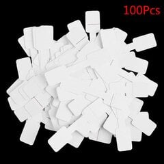 50/100 kpl Tyhjät hintalaput kaulakoru sormus korut etiketit paperi s 100Pcs hinta ja tiedot | Miesten korut | hobbyhall.fi