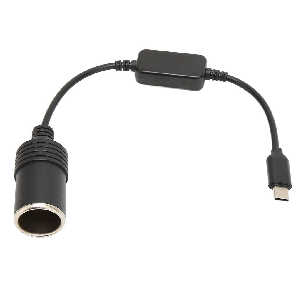 5 V USB C Uros - 12 V autotupakansytyttimen naarasvirtamuunnin auton elektroniikkatarvikkeille 11,8 tuumaa hinta ja tiedot | Sähköiset lisätarvikkeet | hobbyhall.fi