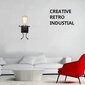 Industrial Light Retro Light Creative E27 Iron Art Deco -seinävalaisin olohuoneeseen hinta ja tiedot | Tuuletinvalaisimet | hobbyhall.fi