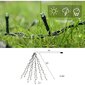 Joulukuusen valot 2m * 8 riviä, 280 LEDiä Fairy Lights 6-8ft puulle 1 setti hinta ja tiedot | Tuuletinvalaisimet | hobbyhall.fi