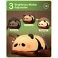 Cute Panda Night Light, LED Squishy Novelty Animal Night Light, Food Grad Silicone 3 Level? Himmennettävä Imetys Nursery Yövalaisin huoneen sisustamiseen Panda hinta ja tiedot | Tuuletinvalaisimet | hobbyhall.fi