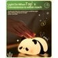 Cute Panda Night Light, LED Squishy Novelty Animal Night Light, Food Grad Silicone 3 Level? Himmennettävä Imetys Nursery Yövalaisin huoneen sisustamiseen Panda hinta ja tiedot | Tuuletinvalaisimet | hobbyhall.fi