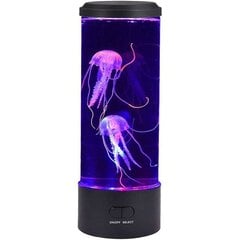 Led meduusa-laavalamppu Monivärinen, yövalo USB-lataus, pyöreä pöytälamppu, koristelelu naisille, H hinta ja tiedot | Tuuletinvalaisimet | hobbyhall.fi