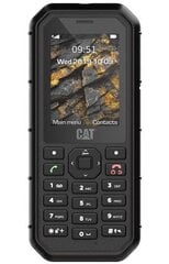 CAT B26 Dual Sim CB26-DAE-EUA-EN musta hinta ja tiedot | CAT Puhelimet, älylaitteet ja kamerat | hobbyhall.fi