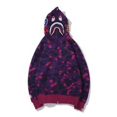 Shark Unisex vetoketjullinen huppari7 hinta ja tiedot | Miesten kerrastot | hobbyhall.fi