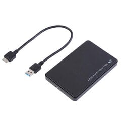 2,5 tuuman USB3.0 kiintolevykotelo 5 Gbps SATA HDD SSD Mobile ulkoinen kotelo kannettavalle pöytätietokoneelle hinta ja tiedot | Ulkoisten kovalevyjen kotelot | hobbyhall.fi