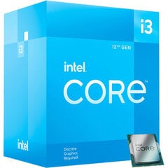 Intel core i3-12100f -prosessori - englanninkielinen laatikko hinta ja tiedot | Prosessorit | hobbyhall.fi