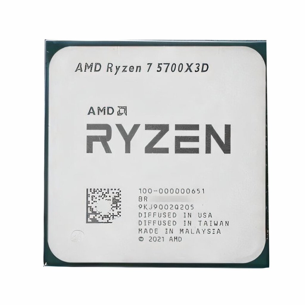 AMD Ryzen 7 5700x3D / 3 GHz -prosessori - monoliittinen ilman ulkopakkausta hinta ja tiedot | Prosessorit | hobbyhall.fi