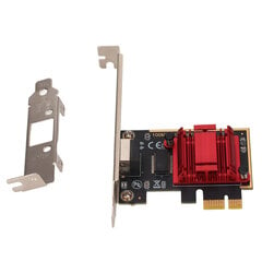 PCIe Internet-sovitin 2,5 Gbps 2500/1000/100 Mbps RJ45-portti PCI Express Gigabit Ethernet -kortti Win/Linux/OS X/ Serverille hinta ja tiedot | Reitittimet ja modeemit | hobbyhall.fi