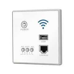 Langaton reititin 86 tyyppinen WPS-salaus 300 Mbps Smart Home Through Wall WiFi-reititin hotellitoimiston kotiin hinta ja tiedot | Reitittimet ja modeemit | hobbyhall.fi