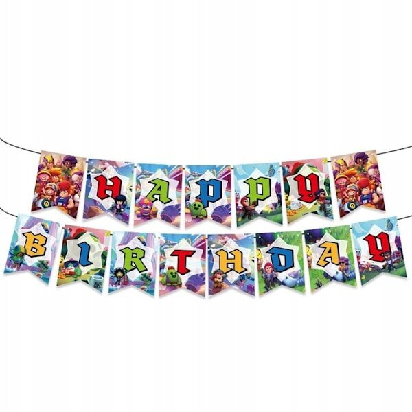 BALLOONS BRAWL STARS SYNTYMÄPÄIVÄJUHLIEN SISUSTUSSETTI 32 KOHTA 32 kpl hinta ja tiedot | Ilmapallot | hobbyhall.fi