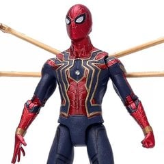 Spiderman Figuuri Legends Avengers Iron Spider Action Figuurit 17 cm Pvc Kevyellä Hämähäkkimies-nukkehahmolla lapsille lahja hinta ja tiedot | LED-valonauhat | hobbyhall.fi