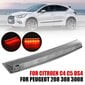 1mor Peugeot 208 308 3008 Citroen C4 C5 Ds4 korkean tason takajarruvalo Kolmas jarruvalo 6351hh 635 hinta ja tiedot | LED-valonauhat | hobbyhall.fi