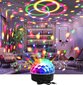 Disco Ball Disco Light Party Disco Light Projector LED-juhlalamppu 9 väriä diskovalo kaukosäätimellä Halloween-sisustus Disco KTV Club hinta ja tiedot | LED-valonauhat | hobbyhall.fi