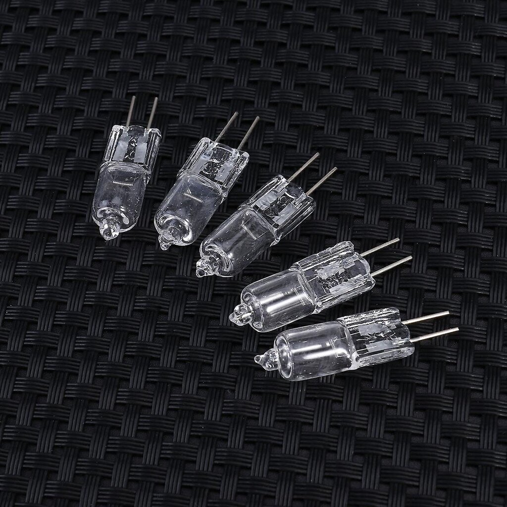 5 kpl 10W 12V 2900K G4 Base Bi-Pin kristallilamppu halogeenipolttimot kaapin valaistukseen hinta ja tiedot | LED-valonauhat | hobbyhall.fi