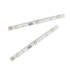 2x LED-nauhavalo Rongsheng Hisense Logik -jääkaappipakastimille Mddz-162a 1629348 hinta ja tiedot | LED-valonauhat | hobbyhall.fi