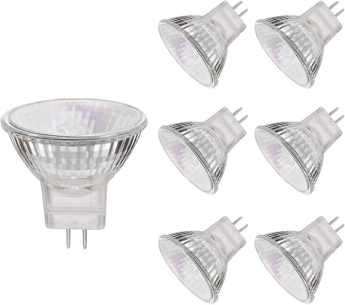 MR11 halogeenilamput, 20W 12V MR11 GU4 halogeenilamppu, lämmin valkoinen, 6 kpl pakkaus hinta ja tiedot | LED-valonauhat | hobbyhall.fi