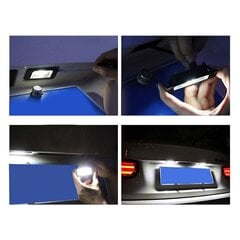 18 led-rekisterikilven valo Volvo S80 S60 V70 Xc70 Xc90 (2 kpl/setti) hinta ja tiedot | LED-valonauhat | hobbyhall.fi