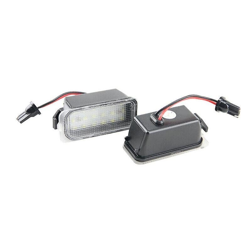 2X LED-rekisterikilven valo FOCUS II FIESTA VII MONDEO IV KUGA 2008-2019 hinta ja tiedot | LED-valonauhat | hobbyhall.fi