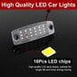 2 kpl valkoisia led-rekisterikilven valokokoonpanoja vuosille 2011-2014 Hyundai Sonata Yf I45 I40 Kona 2017-up Oem 925103f000,925013s100 hinta ja tiedot | LED-valonauhat | hobbyhall.fi