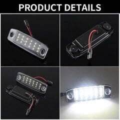 2 kpl valkoisia led-rekisterikilven valokokoonpanoja vuosille 2011-2014 Hyundai Sonata Yf I45 I40 Kona 2017-up Oem 925103f000,925013s100 hinta ja tiedot | LED-valonauhat | hobbyhall.fi