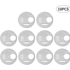 10 kpl mehiläislaatikon pidike mehiläispesä sisäänkäynti mehiläispesän pidike mehiläishoitotyökalu ruostumaton teräs hopea hinta ja tiedot | Koteloiden lisätarvikkeet | hobbyhall.fi