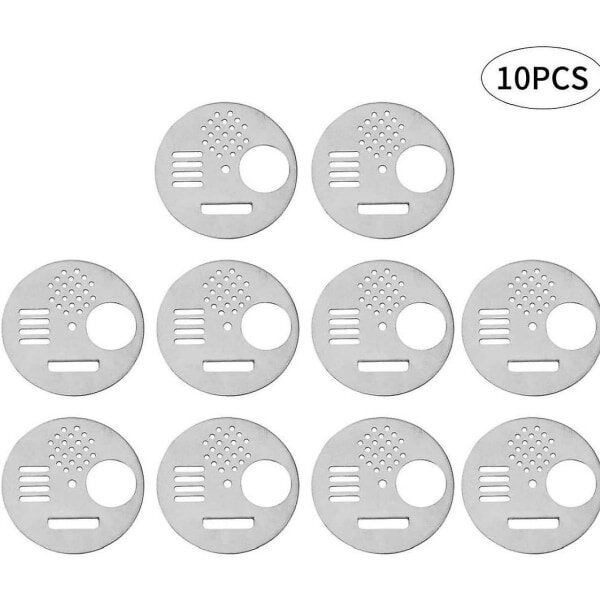 10 kpl mehiläislaatikon pidike mehiläispesä sisäänkäynti mehiläispesän pidike mehiläishoitotyökalu ruostumaton teräs hopea hinta ja tiedot | Koteloiden lisätarvikkeet | hobbyhall.fi
