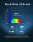Akvaariotarvikkeet, täyden spektrin LED-akvaariovalo, jatkettava kannake makean veden ja merisäiliöille (LB-60-90 cm) hinta ja tiedot | Akvaariokasvit ja akvaariokoristeet | hobbyhall.fi