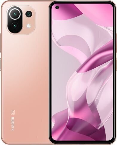 Xiaomi 11 Lite 5G NE älypuhelin 8/128GB (pinkki) hinta ja tiedot | Matkapuhelimet | hobbyhall.fi