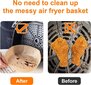 Air Fryer Liners for Ninja Air Fryer, 100 Pcs Air Fryer Kertakäyttöinen Paperi Liner Air Fryer Tarvikkeet Ninja AF101 Air Fryer Ninja AF150 Air Fryer hinta ja tiedot | Keittiökalusteiden lisätarvikkeet | hobbyhall.fi