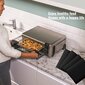 Pack Air Fryer -uunivuorausta, tarttumaton ilmapaistinuunimatto, Ninja SP101 SP201 Foodi Air Fry -uunin kanssa yhteensopiva SP201 Foodi Air Fry -uuni, leivänpaahdin uudelleen käytettävä hinta ja tiedot | Keittiökalusteiden lisätarvikkeet | hobbyhall.fi