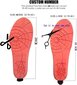Ladattava sähköinen jalkojenlämmitin, lämmitettävä pohjallinen, 3 lämpöasetusta ja langaton kaukosäädin miehille, naisille M hinta ja tiedot | Lasten nojatuolit ja säkkituolit | hobbyhall.fi
