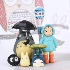 1Set Studio Ghibli Naapurini Totoro Ensky Dolls Figuuri Söpö japanilainen miniatyyrisarja hinta ja tiedot | Sisustustuotteet | hobbyhall.fi