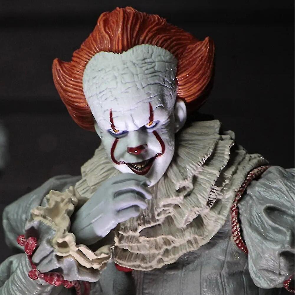 It kauhuelokuva Toimintafiguurisetti Lelu Halloween Ultimate Pennywise (2017) Keräilymallin faneille lahja hinta ja tiedot | Sisustustuotteet | hobbyhall.fi