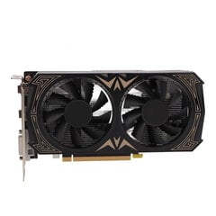 Grafiikkakortti GTX1650 128-bittinen 4GB GDRR5 HD Multimedia Interface DP DVI Dual Fan Gaming Graphics Card hinta ja tiedot | Näytönohjaimen jäähdyttimet | hobbyhall.fi