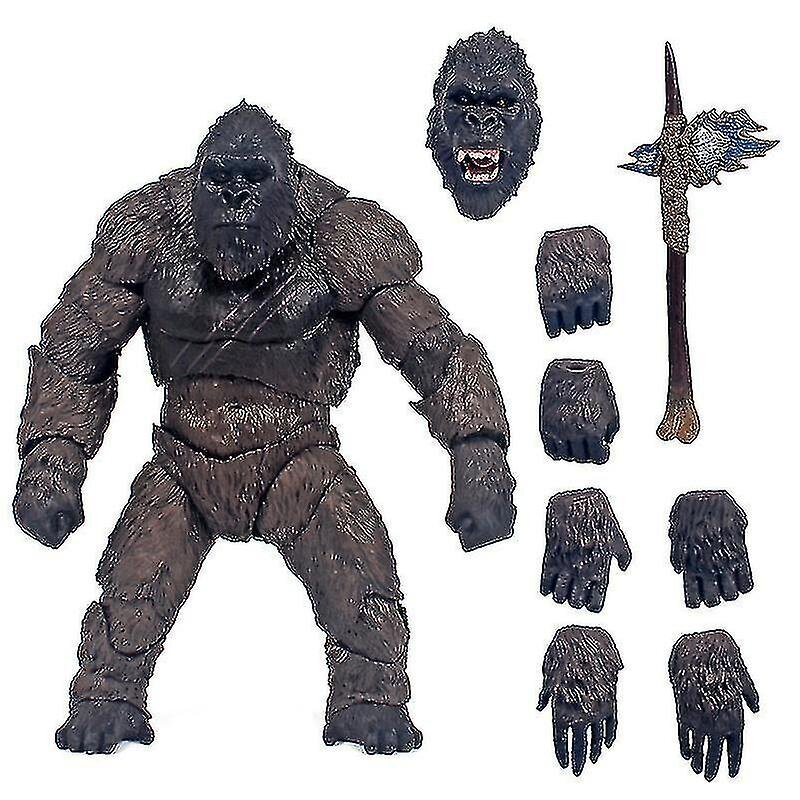 2021 King Kong vs Godzilla Gorilla Monster Model PVC Animal Figuurit Lelu Syntymäpäivä hinta ja tiedot | Pehmolelut | hobbyhall.fi