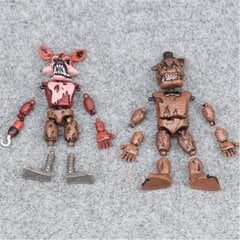 6kpl/setti Fnaf Five Nights At Freddy Game Toimintahahmot Lelut Pöytäkoristeet Keräilymalleja Nukke Lapset Lahja hinta ja tiedot | Pehmolelut | hobbyhall.fi