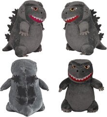 Dinosaur-pehmolelu Dragon Monster pehmonukke Godzillan täytetylle eläimelle syntymäpäiväjuhliin, harmaa 20 cm/8 tuumaa hinta ja tiedot | Pehmolelut | hobbyhall.fi