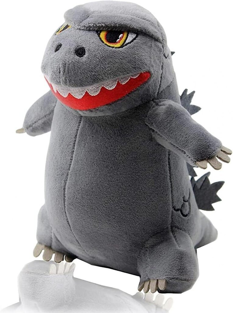 Dinosaur-pehmolelu Dragon Monster pehmonukke Godzillan täytetylle eläimelle syntymäpäiväjuhliin, harmaa 20 cm/8 tuumaa hinta ja tiedot | Pehmolelut | hobbyhall.fi