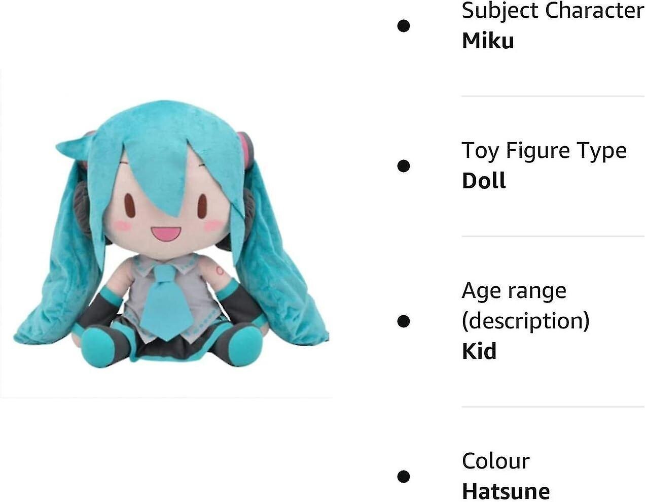 Hatsune Miku pehmolelusarja lumi Hatsune Miku pehmo täytetty pehmeä pehmo nukke söpö ja pehmeä hinta ja tiedot | Pehmolelut | hobbyhall.fi