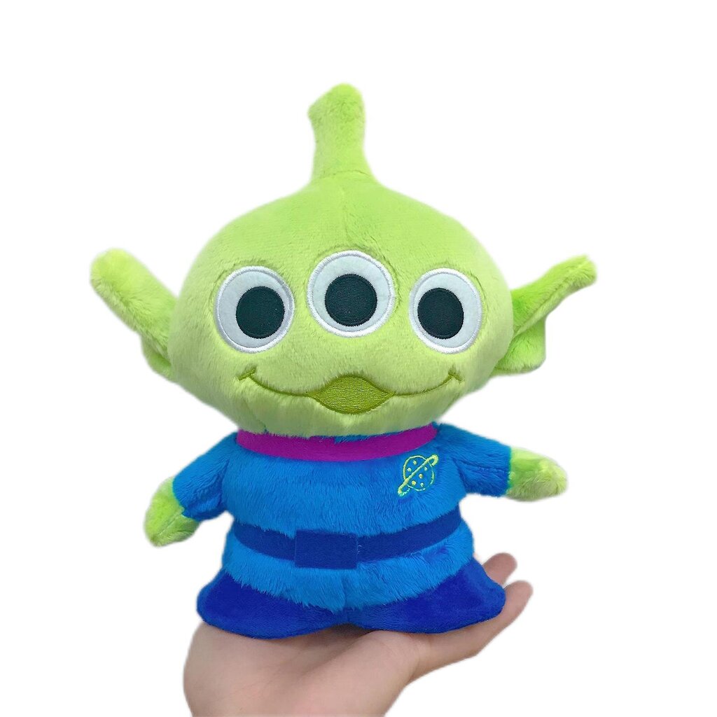 Anime Toy Story Aliens Three Eyes Robot täytetty pehmolelu Alien Mini Green Man Nuket Tyynymalli Kodinsisustuslahja hinta ja tiedot | Pehmolelut | hobbyhall.fi