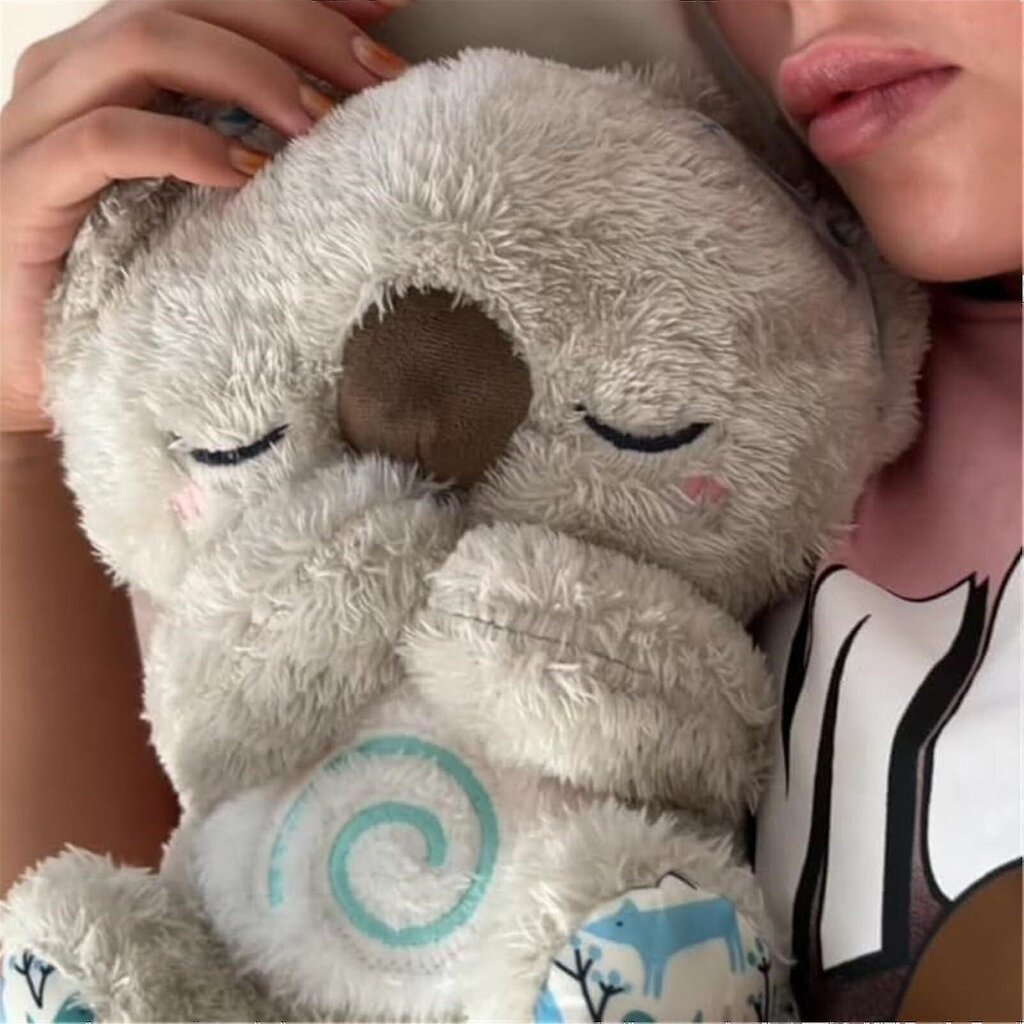 Nukkuva Koala Bear pehmolelu rauhoittavalla musiikilla ja valoilla | Söpö unta rauhoittava koala hinta ja tiedot | Pehmolelut | hobbyhall.fi