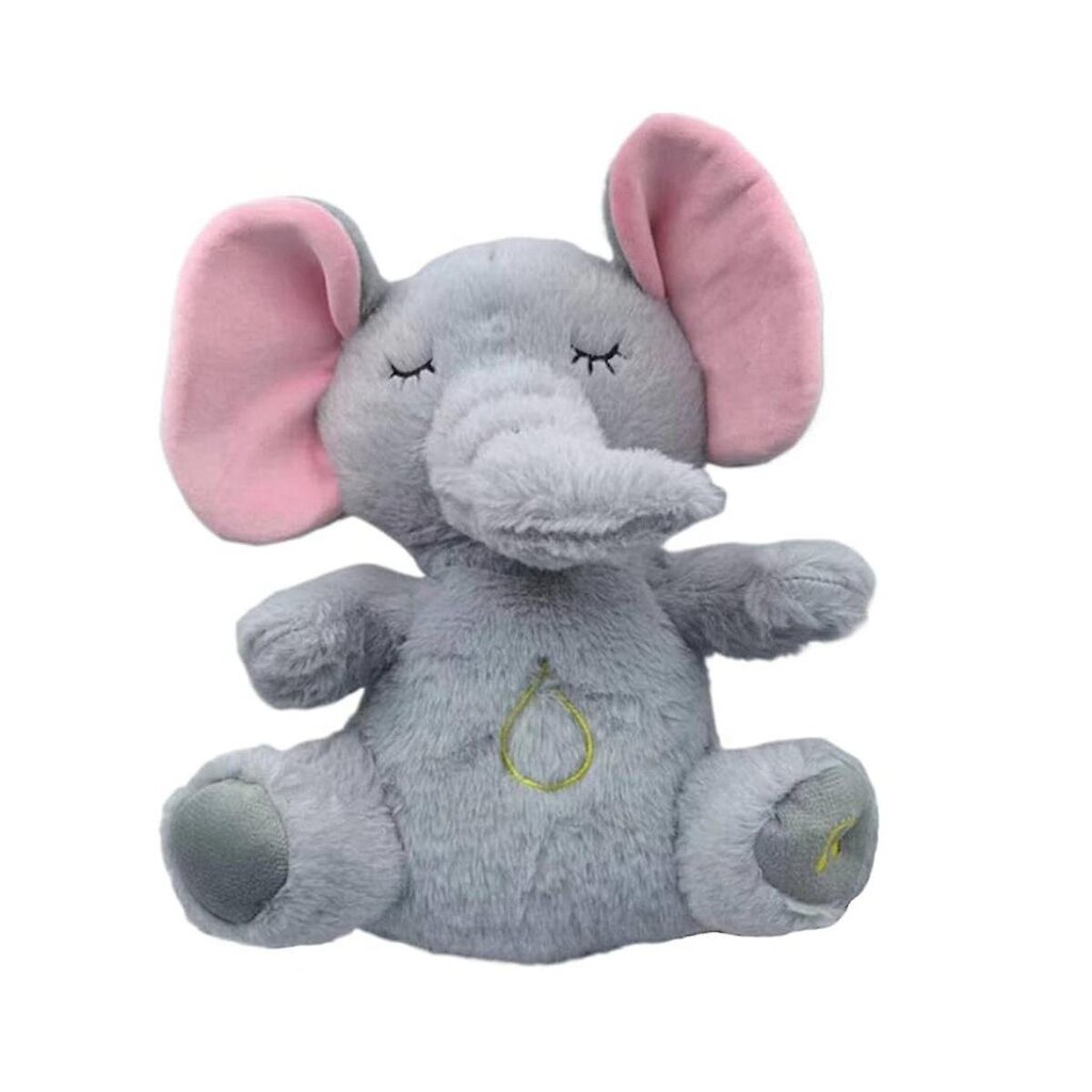 Rauhoittava Elephant Pehmo Vauvan Äänilaite Rauhoittaa Snuggle Elefantti Hengittävä täytetty eläin pehmolelu nukkuva vauva hinta ja tiedot | Pehmolelut | hobbyhall.fi