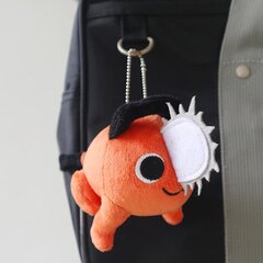 Moottorisaha Man Anime Cosplay Pochita Söpö Pehmo Nukke Avaimenperä Täytetty riipuslelu hinta ja tiedot | Pehmolelut | hobbyhall.fi