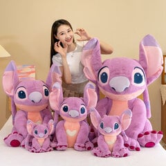 Giant Angel and Stitch pehmolelut sarjakuva kawaii eläinpari nukkuva tyyny pehmeä materiaali lelu lasten lahja hinta ja tiedot | Pehmolelut | hobbyhall.fi