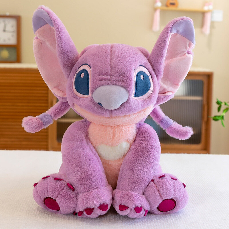 Giant Angel and Stitch pehmolelut sarjakuva kawaii eläinpari nukkuva tyyny pehmeä materiaali lelu lasten lahja hinta ja tiedot | Pehmolelut | hobbyhall.fi