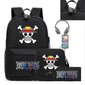 kpl/setti Anime One Piece Usb Varkaudenestolukko Poikien ja Tyttöjen Reppu Nuorten Opiskelija Koululaukku Vapaa-ajan matkareppu Korkealaatuinen hinta ja tiedot | Pehmolelut | hobbyhall.fi